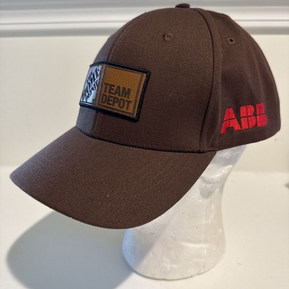 Home Depot Team Depot Brown Adjustable Snapback Hat - Picture 2 of 4